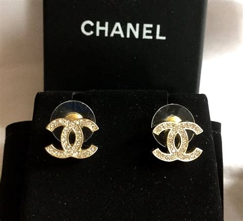 chanel classic cc earrings price|cost of Chanel cc earrings.